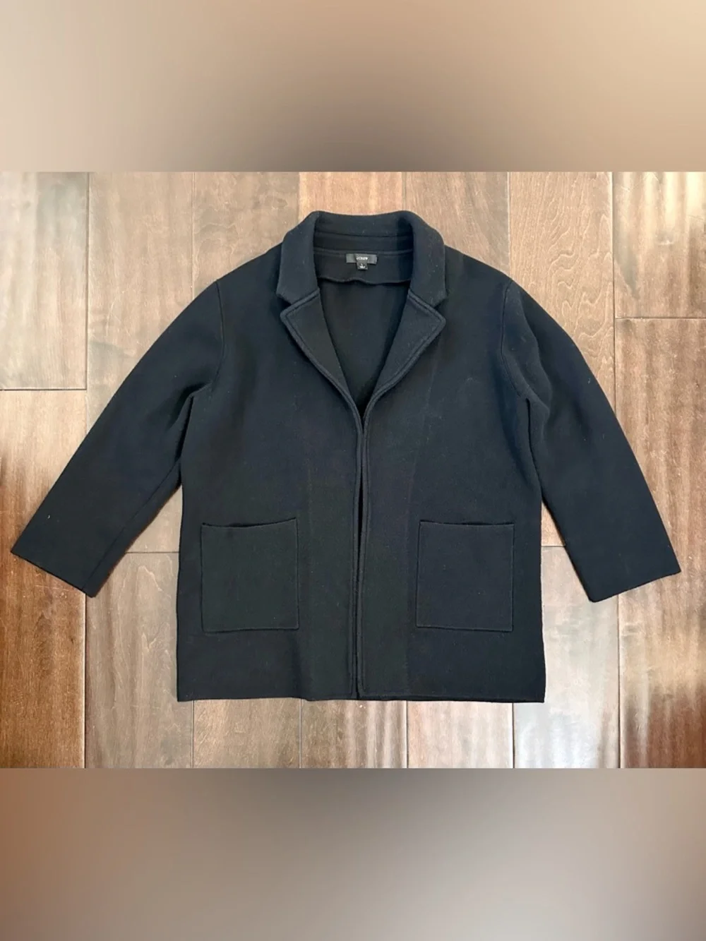J. Crew Women’s Black Sophie Sweater-Blazer